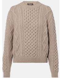 Loro Piana - Eyre Aran Cashmere Sweater - Lyst