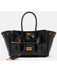 Balenciaga - Bel Air Mini Leather Tote Bag - Lyst