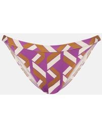 Eres - Slip Bikini Fever A Vita Alta Con Stampa - Lyst