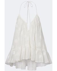Zimmermann - Solstice Polka-Dot Cotton Top - Lyst