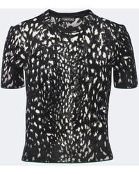 Tom Ford - Jacquard Velvet T-Shirt - Lyst
