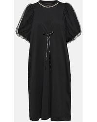 Simone Rocha - Abito Midi Con Cristalli - Lyst