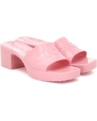 Sandalias planas Gucci de mujer: hasta el 45 % de descuento | Lyst