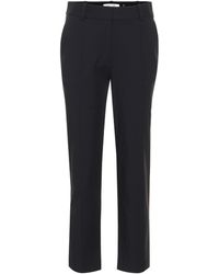 Diane von Furstenberg Hose Tia aus einem Baumwollgemisch - Schwarz