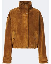 Veronica Beard - Bateman Suede Jacket - Lyst