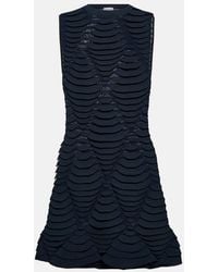 Alaïa - Alaia 3d-knit Minidress - Lyst