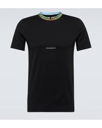 Givenchy - Logo Cotton Jersey T-Shirt - Lyst