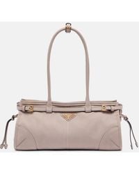 Prada - Bonnie Medium Leather Shoulder Bag - Lyst