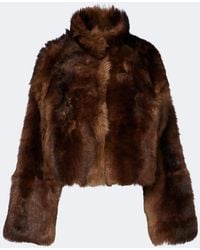 Nour Hammour - Cameron Shearling Jacket - Lyst