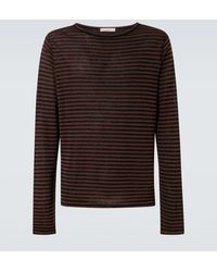 The Row - Lillard Striped T-Shirt - Lyst