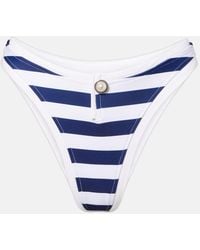 SAME - Grace Striped Bikini Bottoms - Lyst