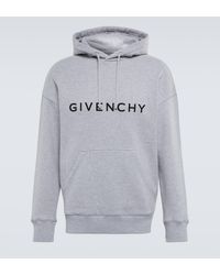 Givenchy - Sweat-shirt a capuche Archetype en coton a logo - Lyst