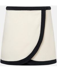 Adriana Degreas - Cotton-Blend Wrap Skirt - Lyst