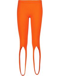 Jacquemus Exclusive To Mytheresa – Le Collant Albi Stirrup leggings - Orange