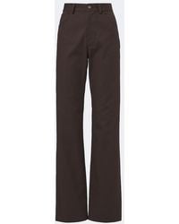 Altuzarra - Mills Cotton Straight Pants - Lyst