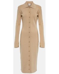 Tod's - Knit Shirt Dress - Lyst
