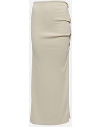 Christopher Esber - Open Twist Ribbed-Knit Maxi Skirt - Lyst