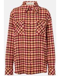 God's True Cashmere - Time Plaid Cashmere Shirt - Lyst