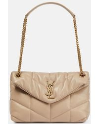 Saint Laurent - Borsa A Spalla Puffer Small - Lyst