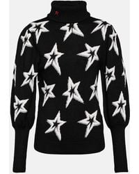 Perfect Moment - Star Dust Wool Turtleneck Sweater - Lyst