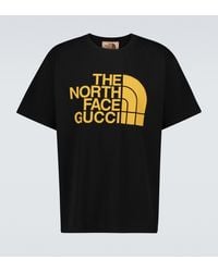 Gucci - The North Face x T-Shirt aus Baumwolle - Lyst