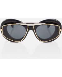 Loewe - Wing Aviator Sunglasses - Lyst