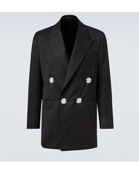 Simone Rocha - Blazer Doppiopetto Con Decorazioni - Lyst