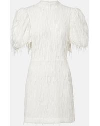ROTATE BIRGER CHRISTENSEN - Bridal Minikleid Mit Pailletten - Lyst