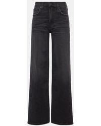Citizens of Humanity - Loli Mid-Rise Wide-Leg Jeans - Lyst