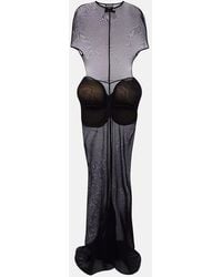 Jean Paul Gaultier - X Shayne Oliver vestido de fiesta de tul - Lyst