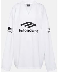 Balenciaga - 3b Sports Icon Technical Top - Lyst