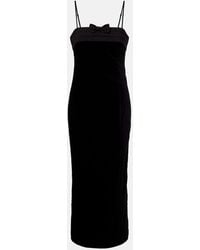 Posse - Quincy Cotton Velvet Cocktail Dress - Lyst