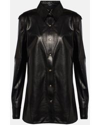 Tom Ford - Camicia in pelle - Lyst
