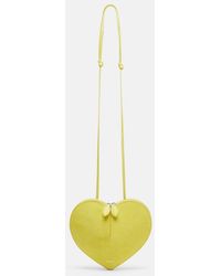 Alaïa - Le Cour Leather And Suede Crossbody Bag - Lyst
