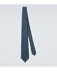 Brioni - Paisley Silk Jacquard Tie - Lyst