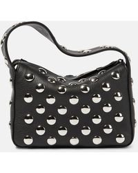 KHAITE - Elena Small Studded Leather Shoulder Bag - Lyst