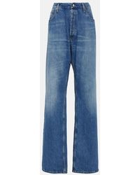 Gucci - Mid-Rise Wide-Leg Jeans - Lyst