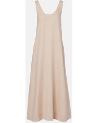 Asceno - Capri Linen Maxi Dress - Lyst