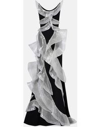 Maticevski - Refraction Sequined Ruffled Gown - Lyst