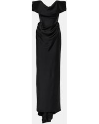 Vivienne Westwood - Vestido de fiesta Nova Cocotte de crepe de saten - Lyst