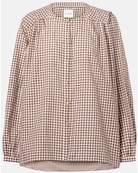 Posse - Camisa Mira De Algodon A Cuadros - Lyst