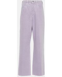 FRAME - Le High 'N' Tight Wide-Leg Jeans - Lyst