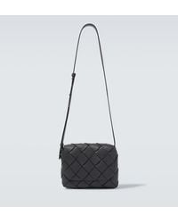 Bottega Veneta - Diago Small Leather Crossbody Bag - Lyst