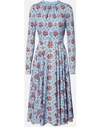 Dolce & Gabbana - Multicolor Cotton Casual Dress - Lyst