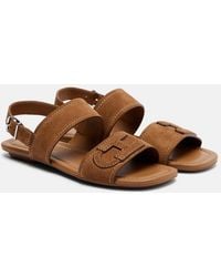 Hogan - H685 Suede Sandals - Lyst