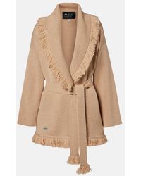 Alanui - Finest Fringed Cashmere And Cotton Cardigan - Lyst
