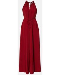 Max Mara - Alamaro Halterneck Jumpsuit - Lyst