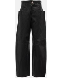 Stouls - Cassidy High-rise Wide-leg Suede Pants - Lyst