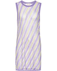 Diane von Furstenberg Ärmelloses Kleid - Lila