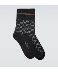 Gucci - GG Cotton Blend Socks - Lyst